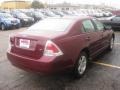 2007 Merlot Metallic Ford Fusion SE  photo #2