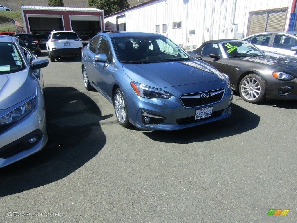 2018 Impreza 2.0i Limited 4-Door - Heritage Blue Metallic / Black photo #1