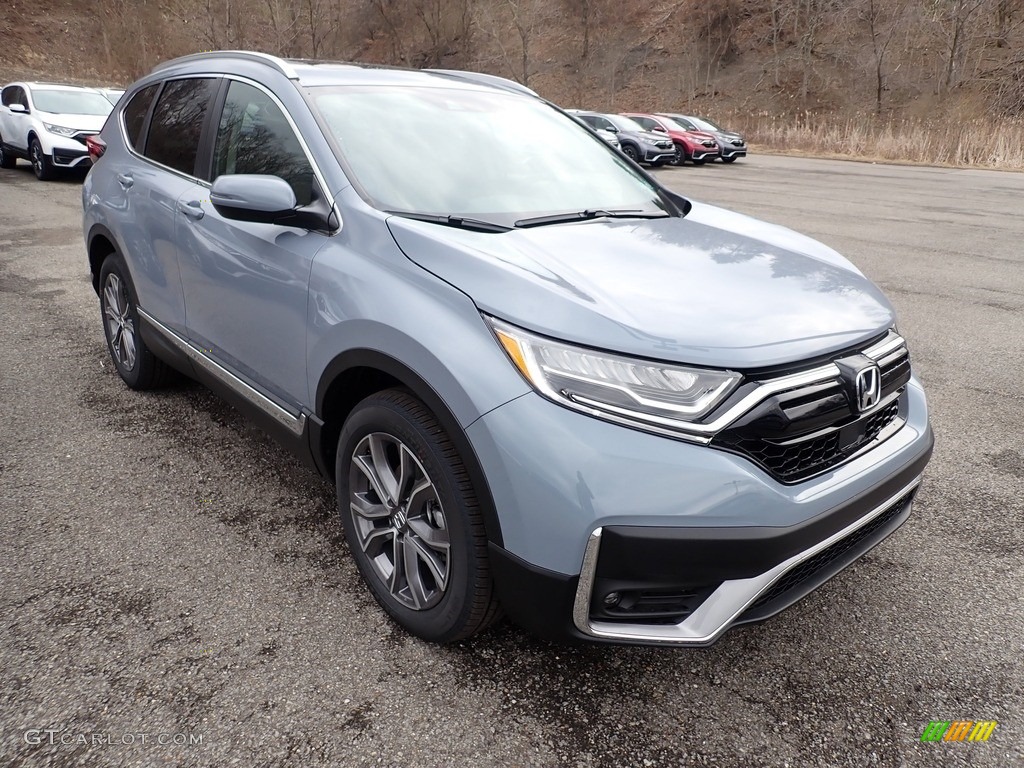 2021 CR-V Touring AWD - Sonic Gray Pearl / Black photo #5