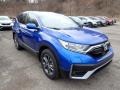 Aegean Blue Metallic 2021 Honda CR-V EX-L AWD Exterior