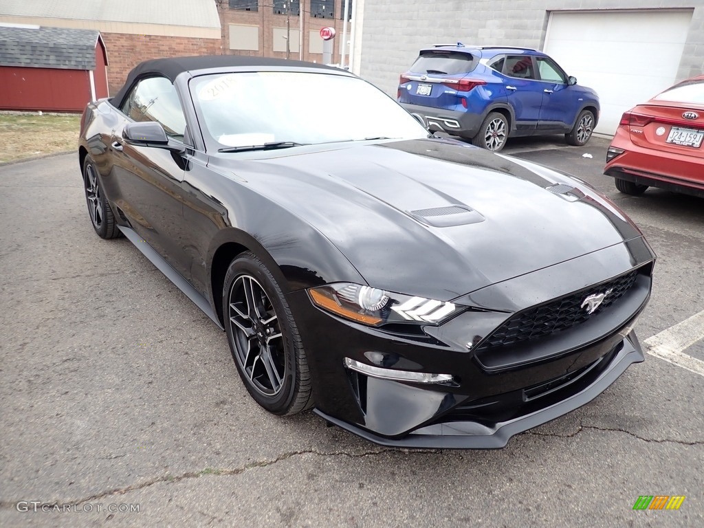 2018 Mustang EcoBoost Premium Fastback - Shadow Black / Ebony photo #3