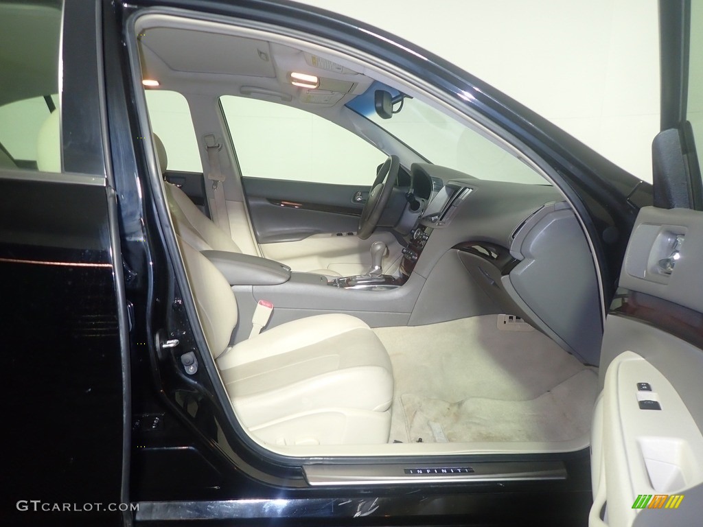 2013 G 37 x AWD Sedan - Black Obsidian / Wheat photo #43