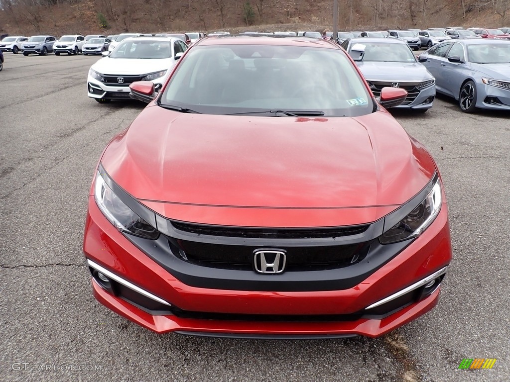 2021 Rallye Red Honda Civic EXL Sedan 141347657 Photo 7 GTCarLot