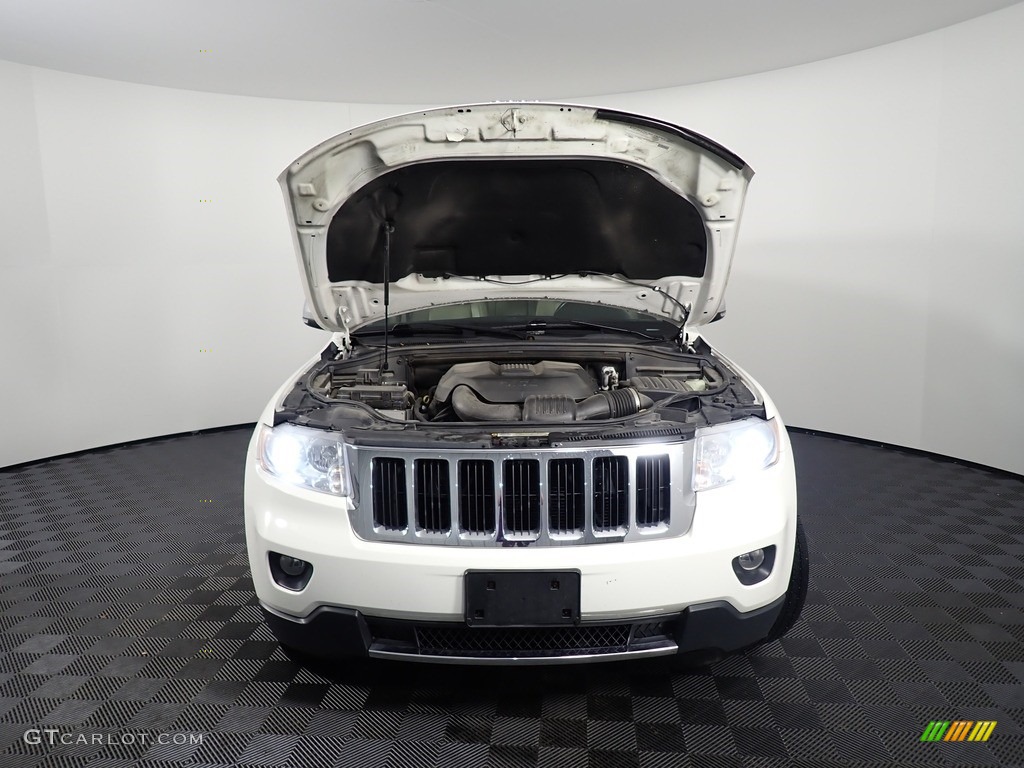 2011 Grand Cherokee Limited 4x4 - Stone White / Black/Light Frost Beige photo #8