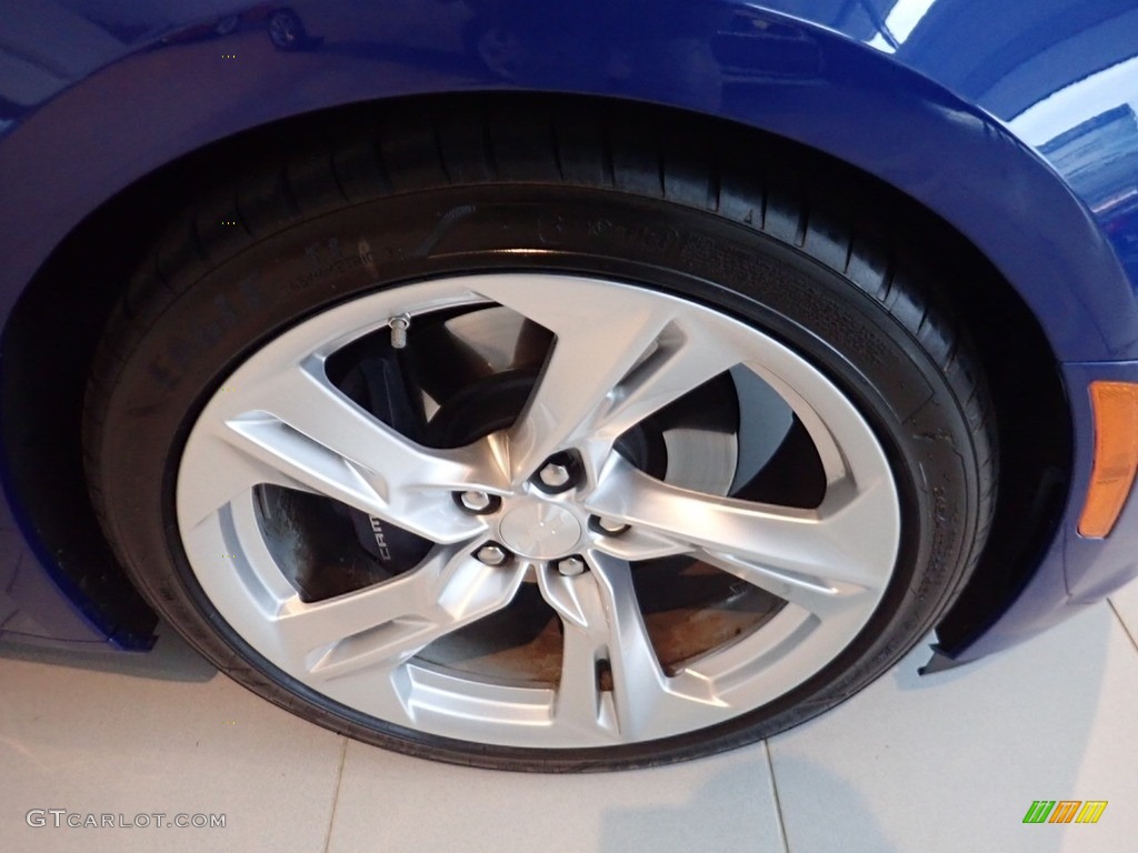 2020 Camaro SS Coupe - Riverside Blue Metallic / Jet Black photo #13
