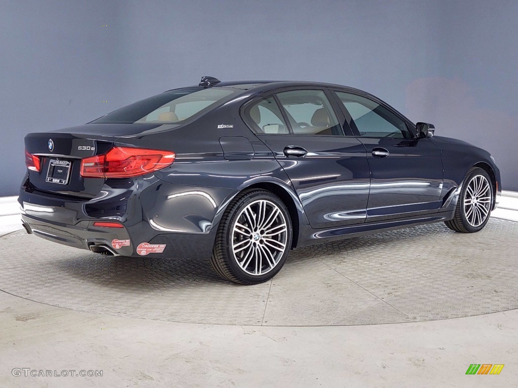 Carbon Black Metallic 2018 BMW 5 Series 530e iPerfomance Sedan Exterior Photo #141357558