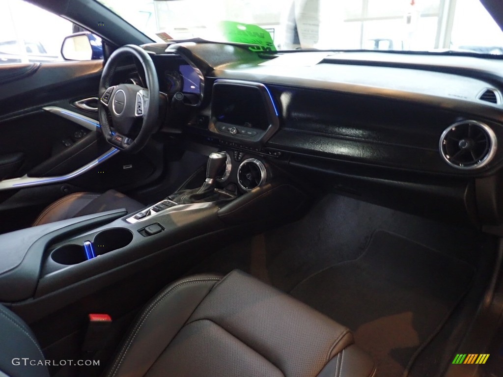 2020 Camaro SS Coupe - Riverside Blue Metallic / Jet Black photo #18