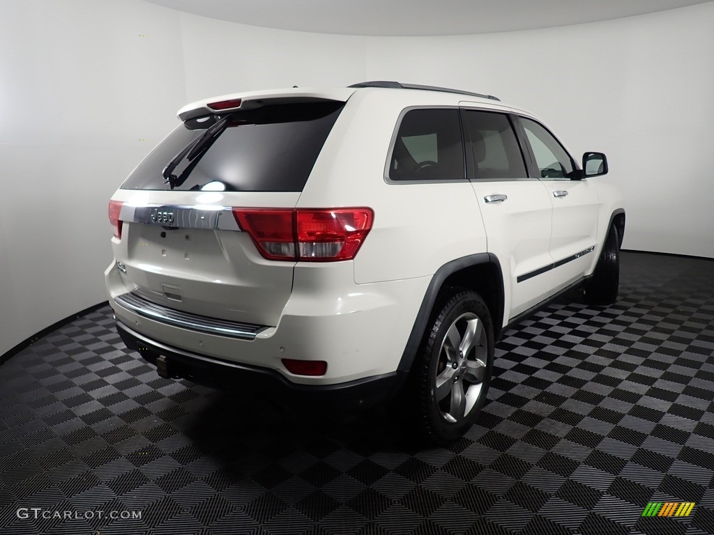 2011 Grand Cherokee Limited 4x4 - Stone White / Black/Light Frost Beige photo #19