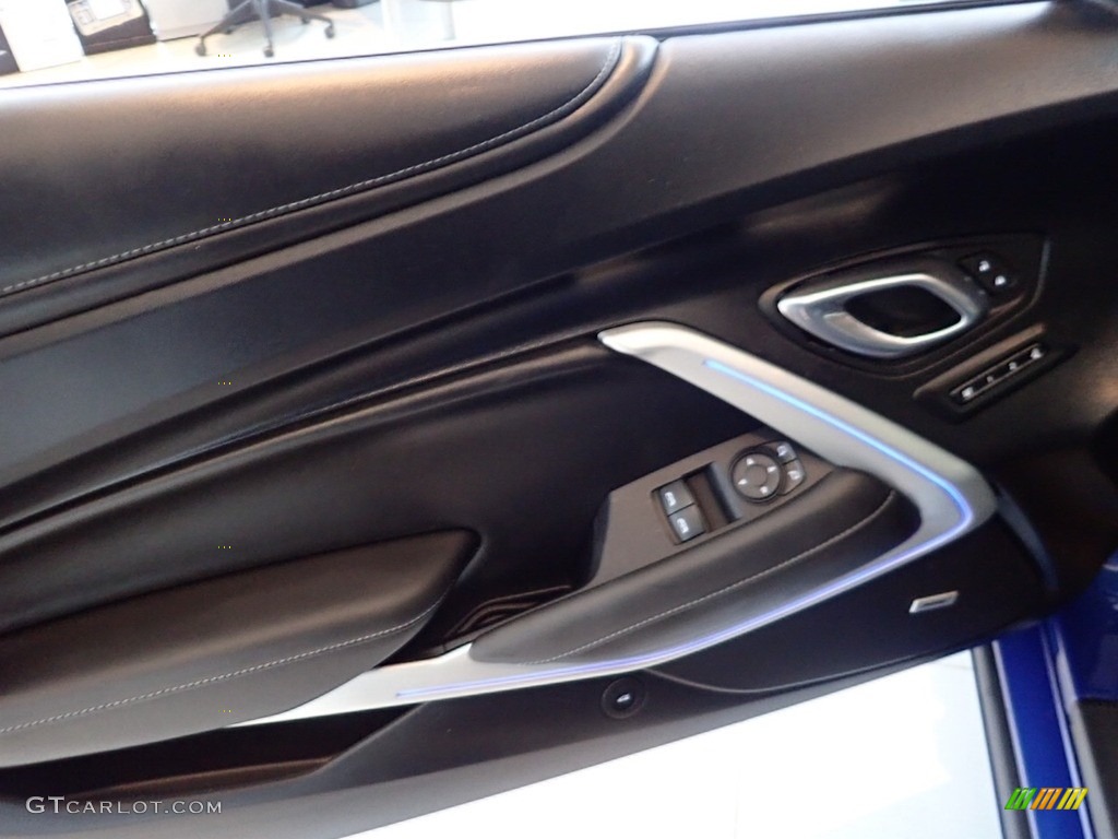 2020 Camaro SS Coupe - Riverside Blue Metallic / Jet Black photo #24