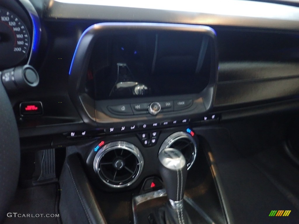 2020 Camaro SS Coupe - Riverside Blue Metallic / Jet Black photo #28