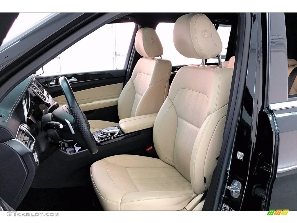 Ginger Beige/Black Interior 2018 Mercedes-Benz GLS 450 4Matic Photo #141358035