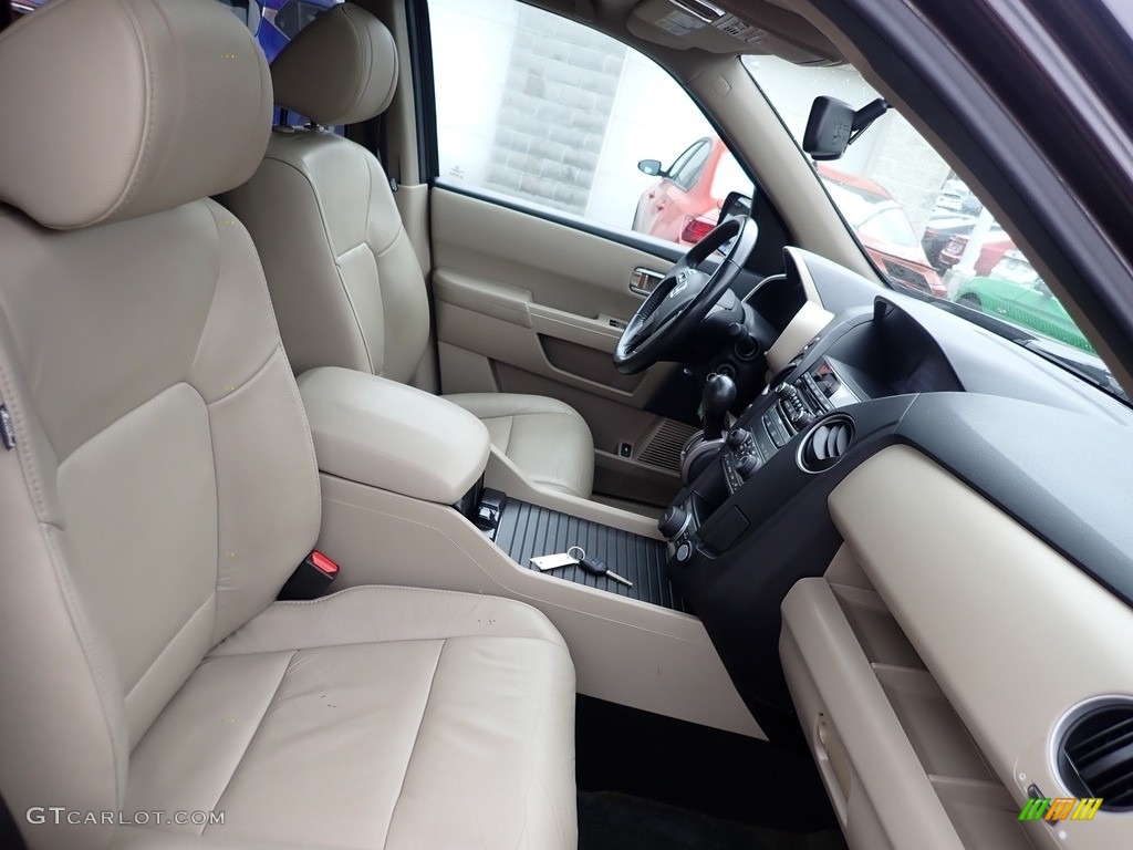 Beige Interior 2015 Honda Pilot EX-L 4WD Photo #141358152