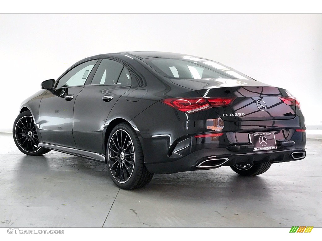 Cosmos Black Metallic 2021 Mercedes-Benz CLA 250 Coupe Exterior Photo #141358734