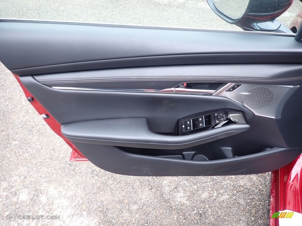 2021 Mazda Mazda3 Premium Plus Hatchback AWD Black Door Panel Photo #141359010