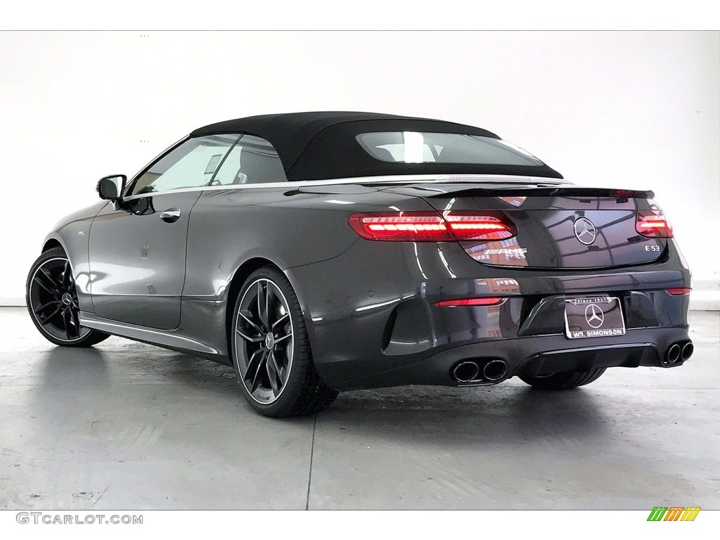 2021 E 450 4Matic Cabriolet - Graphite Gray Metallic / Black photo #2