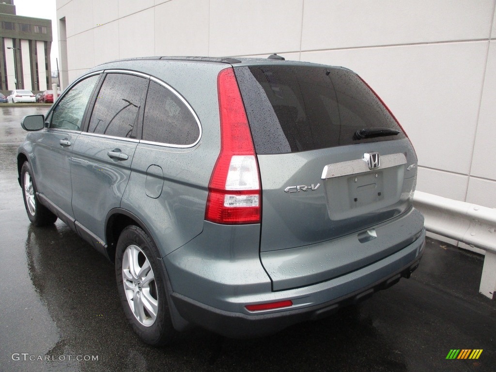 2011 CR-V EX-L 4WD - Opal Sage Metallic / Ivory photo #3