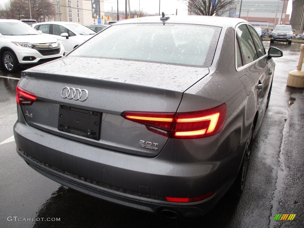 2018 A4 2.0T Premium Plus quattro - Monsoon Gray Metallic / Black photo #5