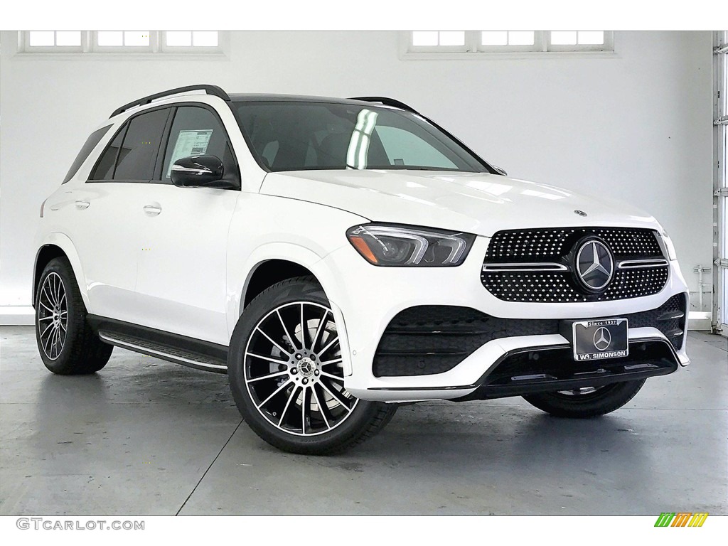 2021 GLE 350 4Matic - Polar White / Black photo #12