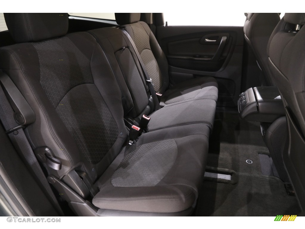 2011 Traverse LT - Steel Green Metallic / Ebony/Ebony photo #13