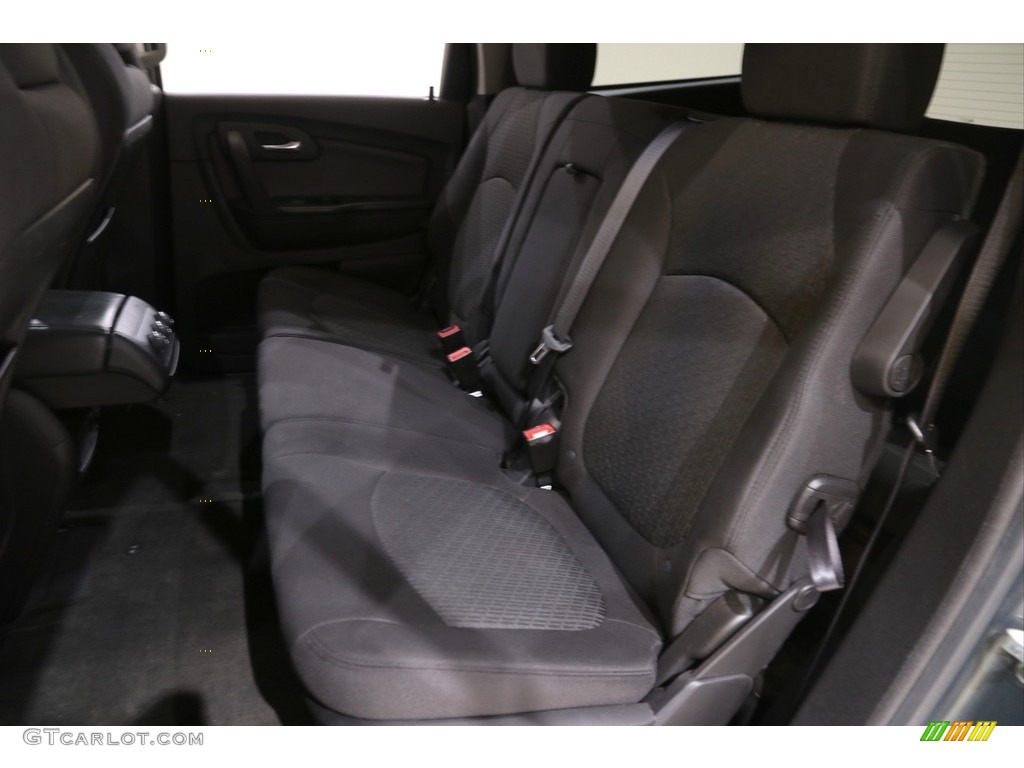 2011 Traverse LT - Steel Green Metallic / Ebony/Ebony photo #14