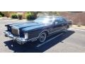 1979 Midnight Blue Moondust Metallic Lincoln Continental Collectors Series 4 Door Sedan  photo #1