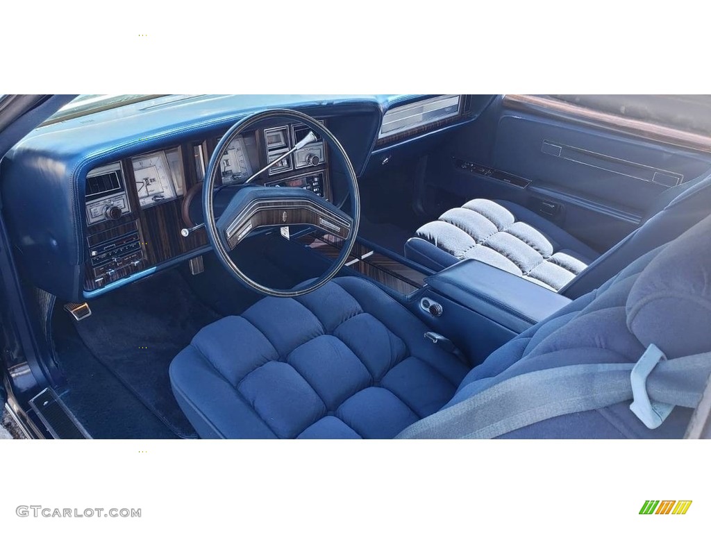 Wedgewood Blue Interior 1979 Lincoln Continental Collectors Series 4 Door Sedan Photo #141361734