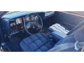 Wedgewood Blue 1979 Lincoln Continental Collectors Series 4 Door Sedan Interior Color