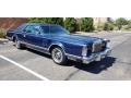 1979 Midnight Blue Moondust Metallic Lincoln Continental Collectors Series 4 Door Sedan  photo #6