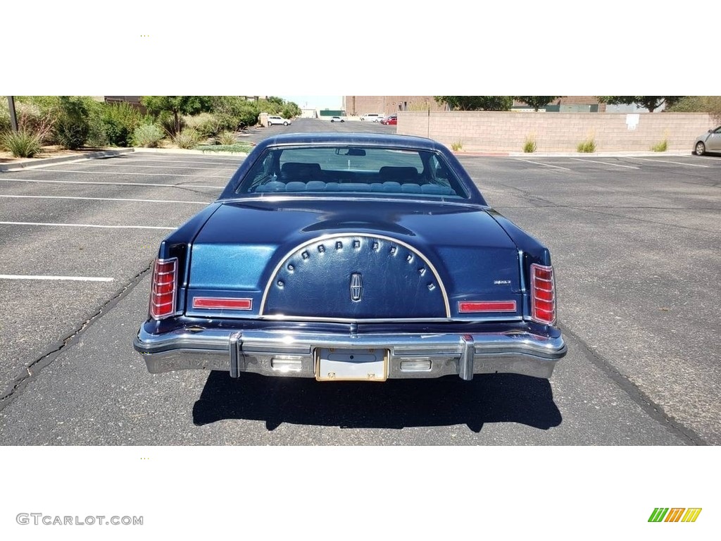 Midnight Blue Moondust Metallic 1979 Lincoln Continental Collectors Series 4 Door Sedan Exterior Photo #141361827