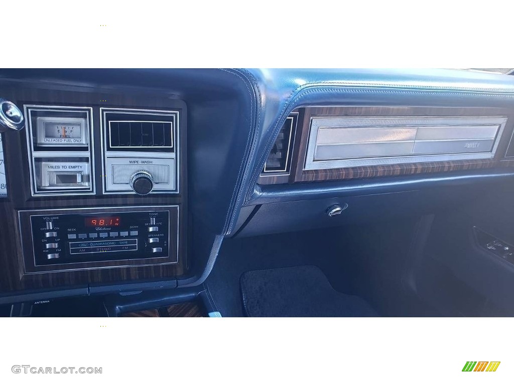 1979 Lincoln Continental Collectors Series 4 Door Sedan Dashboard Photos