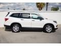 2018 White Diamond Pearl Honda Pilot LX  photo #12