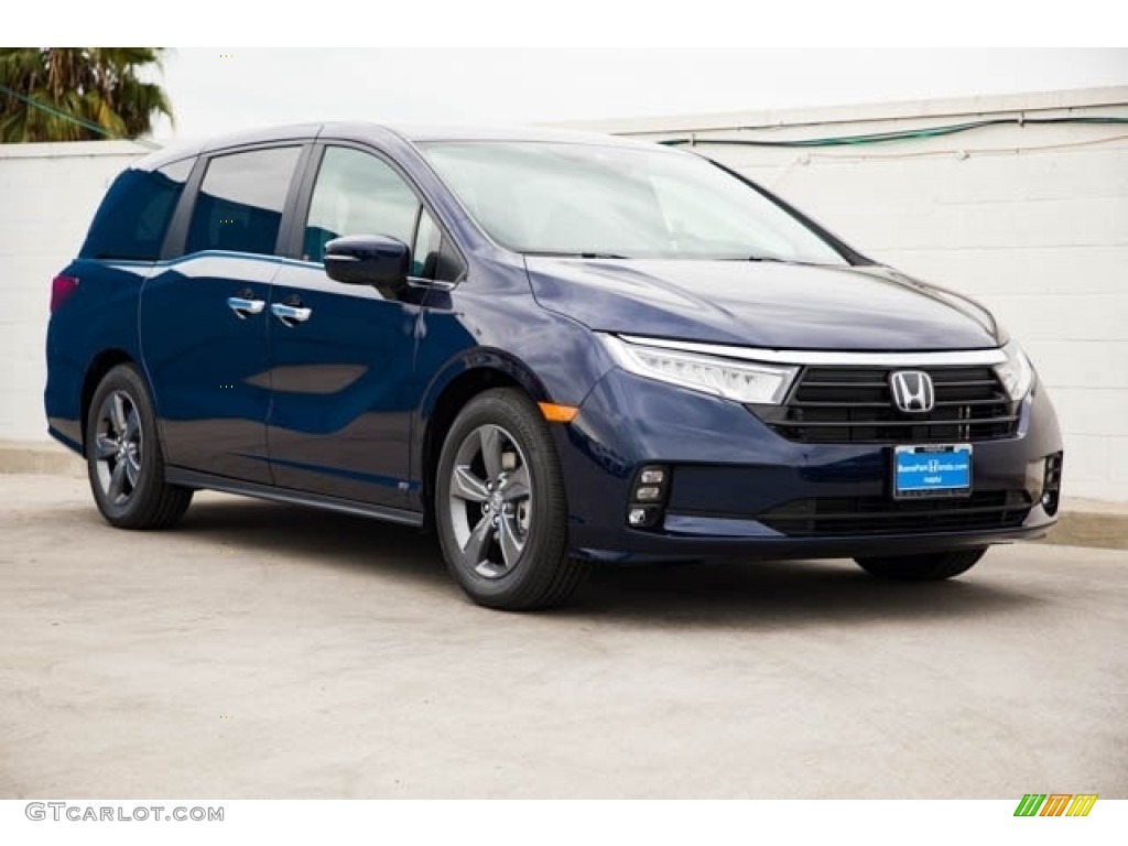 2022 Obsidian Blue Pearl Honda Odyssey EX 141347621 Photo 15