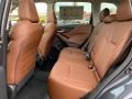 2021 Subaru Forester Saddle Brown Interior Rear Seat Photo