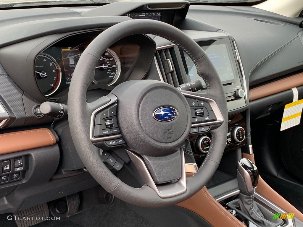 2021 Subaru Forester 2.5i Touring Saddle Brown Dashboard Photo #141363987