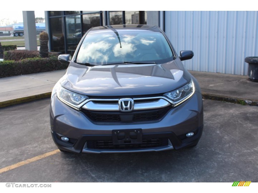 2018 CR-V EX-L - Modern Steel Metallic / Gray photo #3