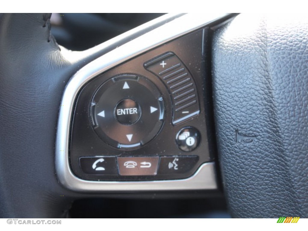 2018 CR-V EX-L - Modern Steel Metallic / Gray photo #12