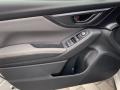 Gray 2021 Subaru Crosstrek Sport Door Panel