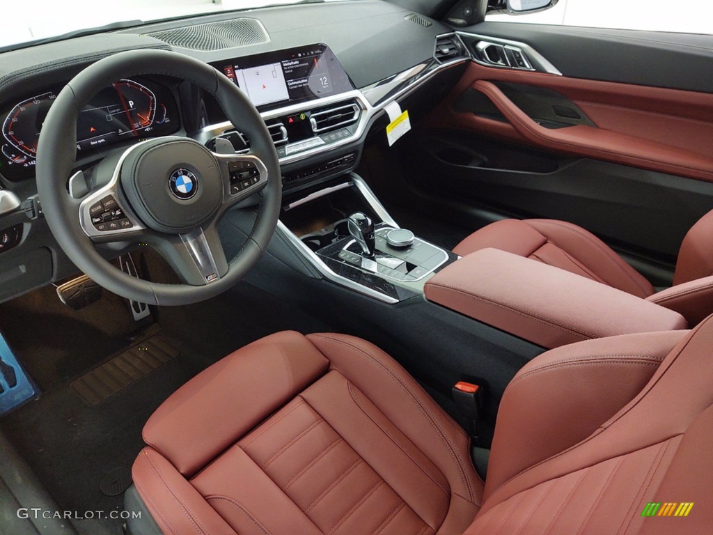 Tacora Red Interior 2021 BMW 4 Series 430i Coupe Photo #141364479