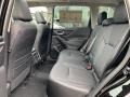 2021 Subaru Forester Black Interior Rear Seat Photo