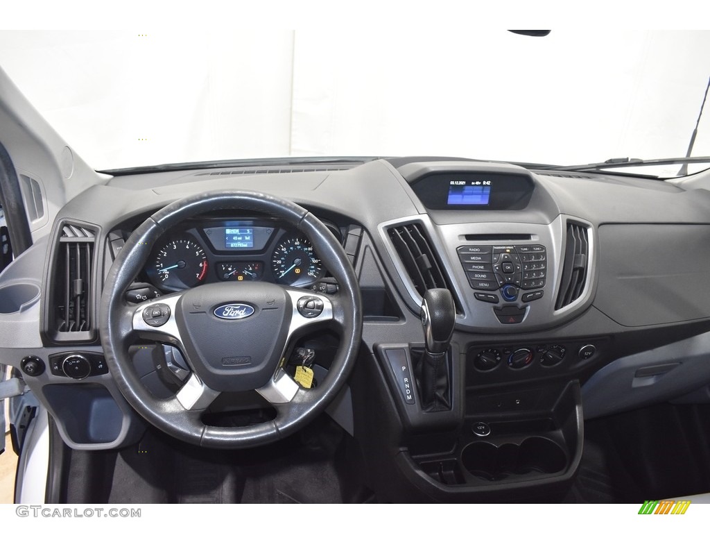2016 Ford Transit 250 Van XL LR Regular Pewter Dashboard Photo #141365100