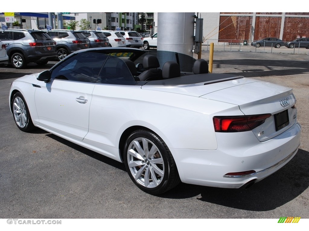 Ibis White 2018 Audi A5 Premium Plus quattro Cabriolet Exterior Photo #141365367