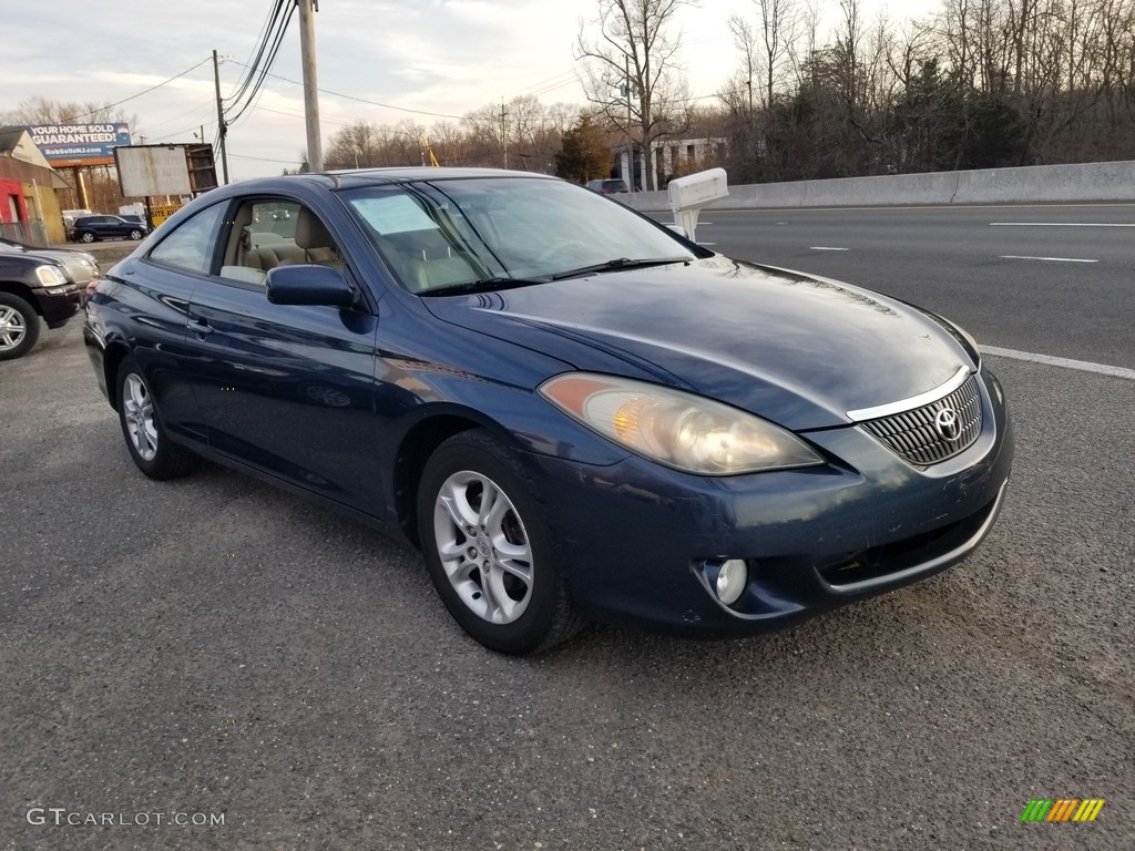 2006 Solara SLE Coupe - Oceanus Blue Pearl / Ivory photo #2