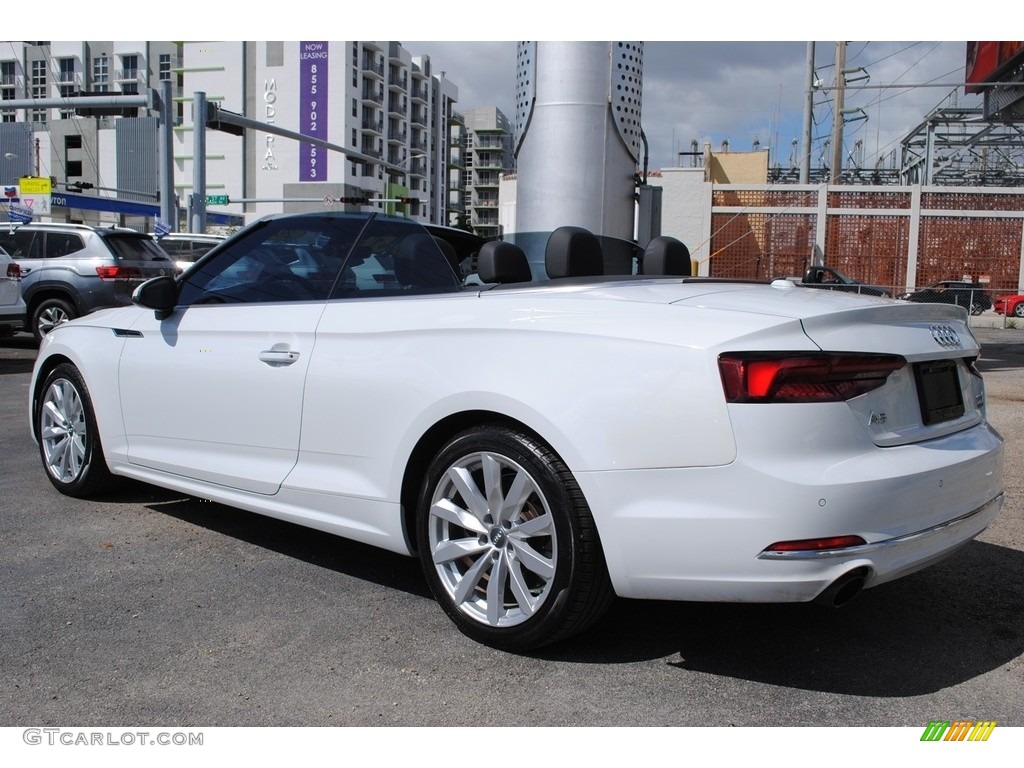 Ibis White 2018 Audi A5 Premium Plus quattro Cabriolet Exterior Photo #141365385