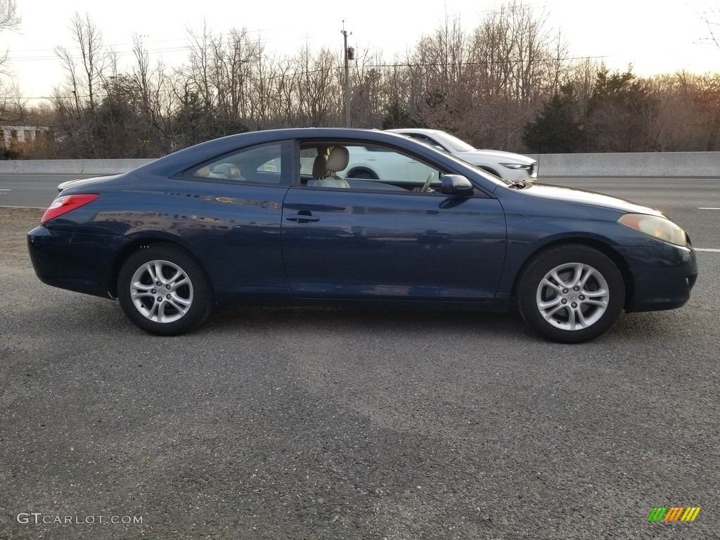 2006 Solara SLE Coupe - Oceanus Blue Pearl / Ivory photo #3