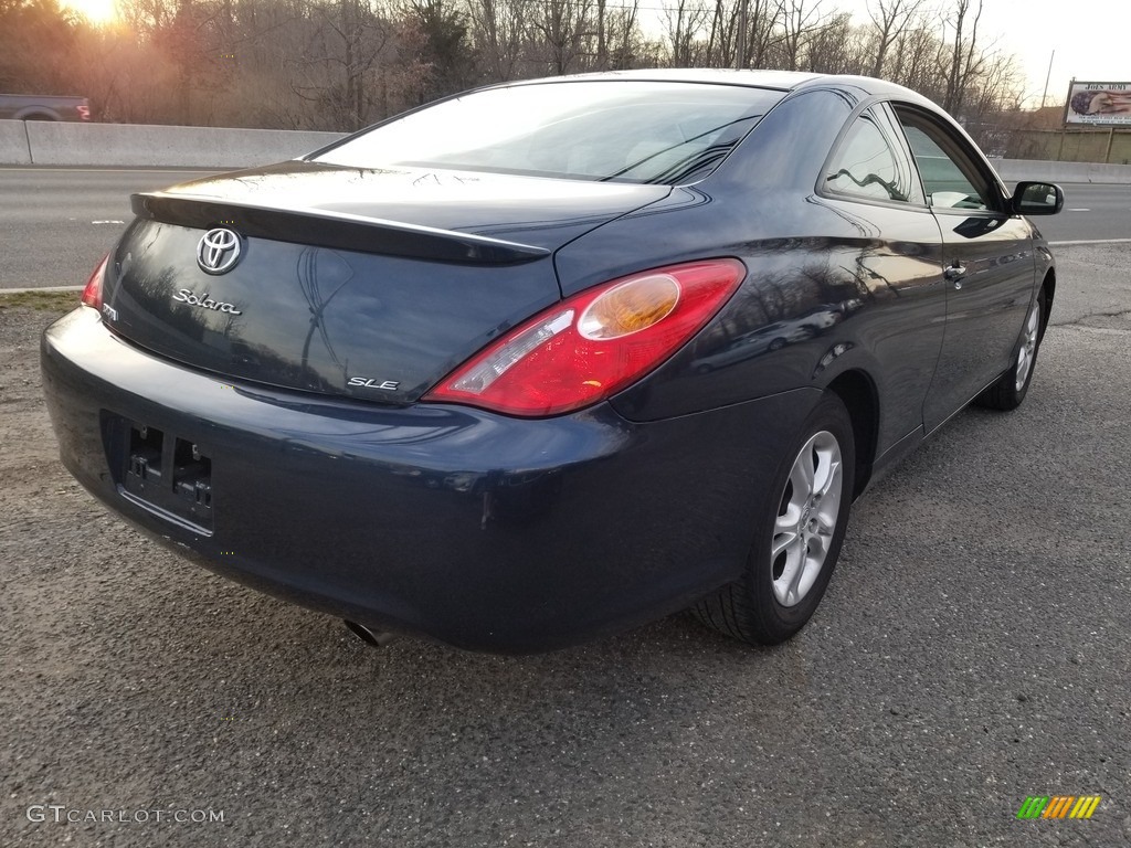 2006 Solara SLE Coupe - Oceanus Blue Pearl / Ivory photo #4