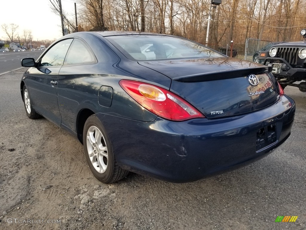 2006 Solara SLE Coupe - Oceanus Blue Pearl / Ivory photo #6