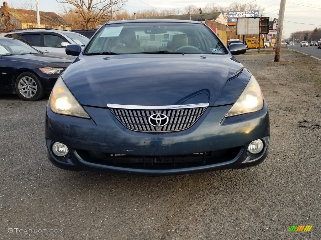 2006 Solara SLE Coupe - Oceanus Blue Pearl / Ivory photo #8