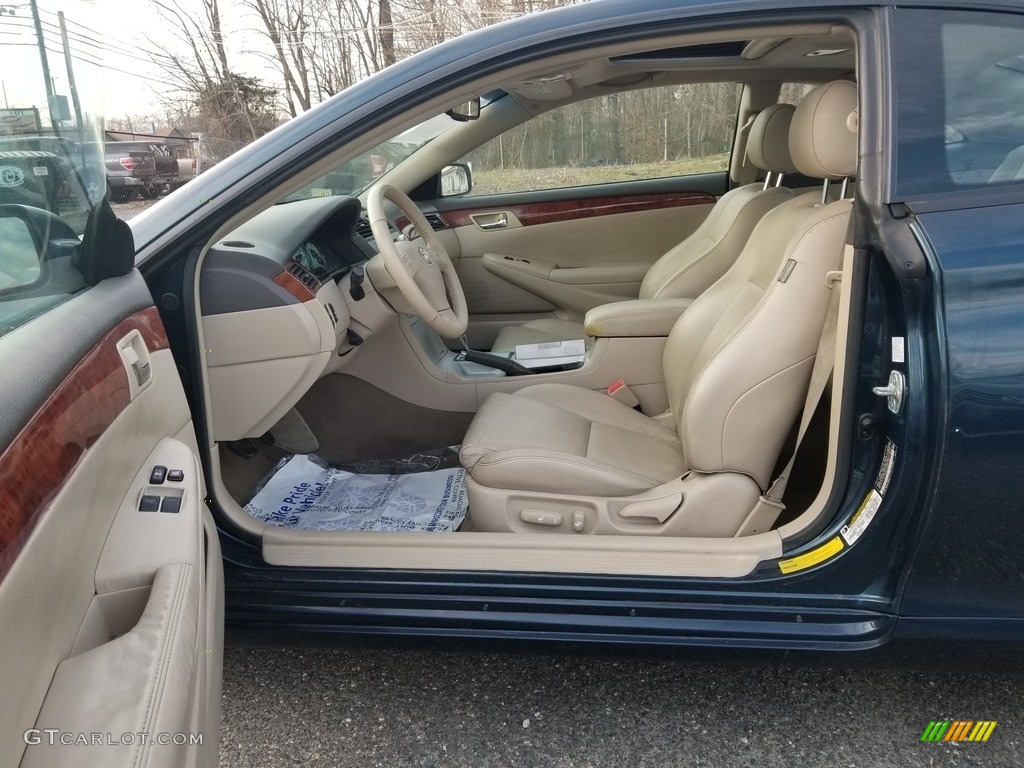 2006 Solara SLE Coupe - Oceanus Blue Pearl / Ivory photo #9
