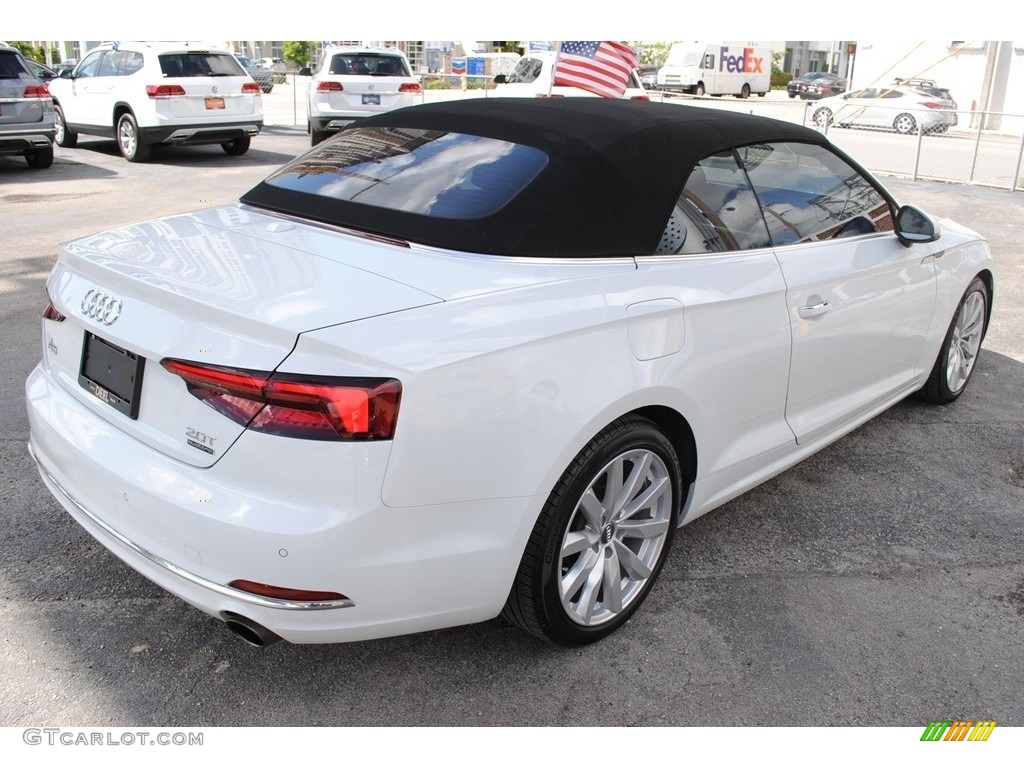 Ibis White 2018 Audi A5 Premium Plus quattro Cabriolet Exterior Photo #141365595