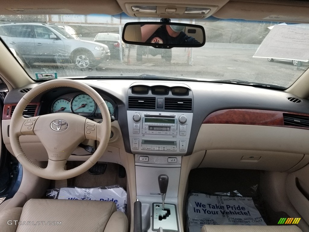 2006 Solara SLE Coupe - Oceanus Blue Pearl / Ivory photo #13
